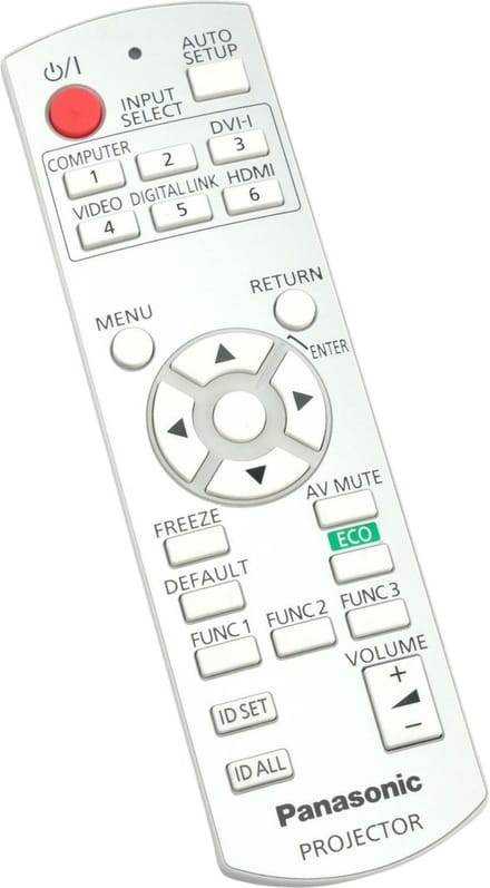 Panasonic N2QAYB000812 originele Beamer Afstandsbediening
