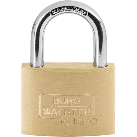 Burg Wächter 3021 Hangslot 50.00 mm Verschillend sluitend Messing Sleutelslot