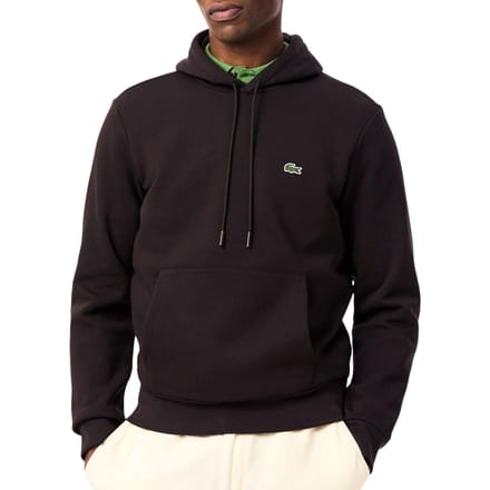 Lacoste Bio Cotton Fleece Hoodie Heren - Maat L