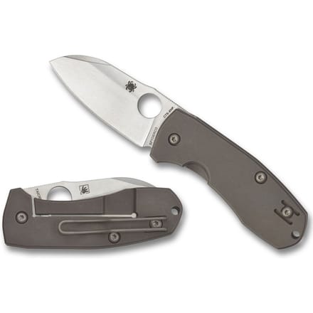 Spyderco Techno 2 Titanium CTS XHP PE