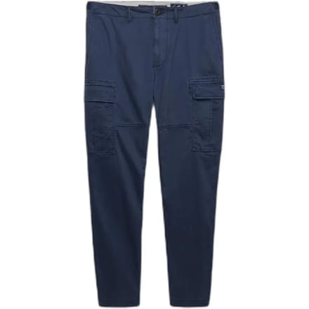 Superdry Regular Taper Cargobroek Blauw 36 / 32 Man