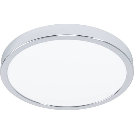 EGLO connect Smart LED opbouwlamp Fueva 6-Z, chroom, Ø27cm