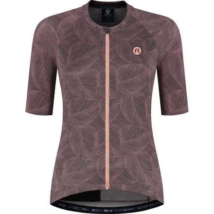 Rogelli Essential Graphic II Dames Fietsshirt - Korte mouw - Rood