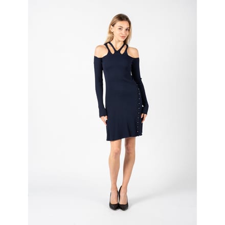 Pinko jurk Orihuela Vrouw blauw