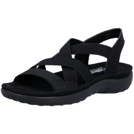 Rieker Sandals, Vrouwen, Zwart, Sandalen, maat: 36