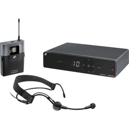 Headset Draadloze microfoonset Sennheiser XSW 1-ME3-E Zendmethode:Radiografisch