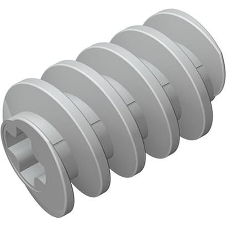 10PCS Engrenage à Tige Vortex Hélicoïdal Composant High-tech 15457 4716 27938 Accessoire Birck Works Avec Présentant Blocs de Construction Lego Jouet gray