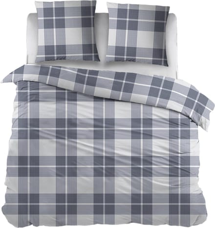 Snoozing Elody Dekbedovertrek - Extra breed - 260x200/220 cm - Blauw