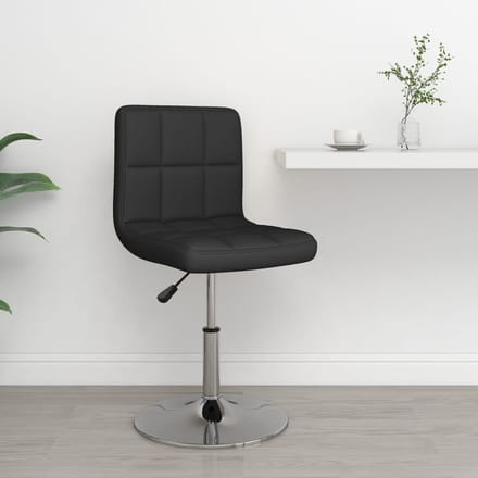 vidaXL - Barkruk - kunstleer - zwart