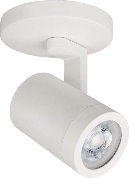Opbouwspot Aston | Wit Metaal | Rond | GU10 | 1-voudig | ⌀ 10cm