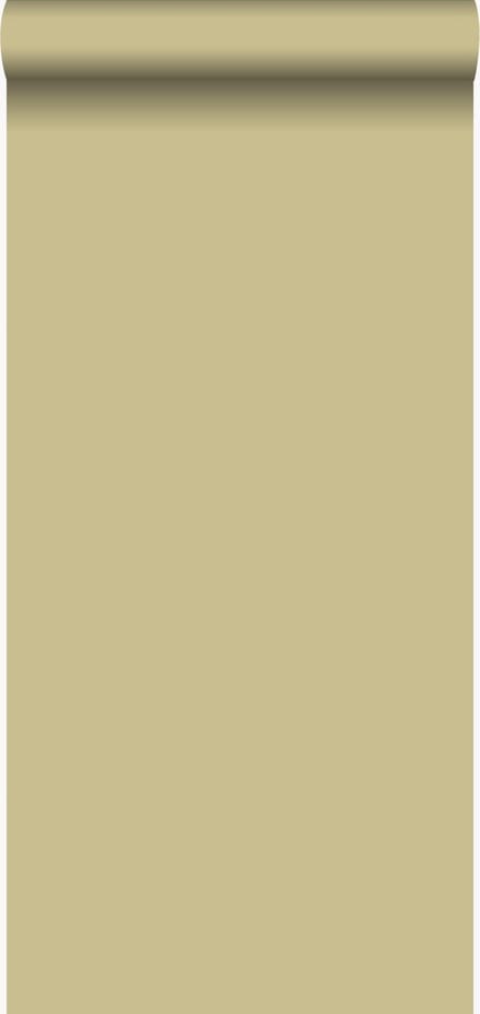 Origin Wallcoverings behang effen glanzend goud - 53 cm x 10.05 m - 346502