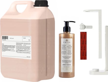 PRIJA Voedende badlotion, hydraterende gouddeeltjes VEGAN +ZAPS 5L, handvat