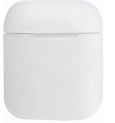 Bigben Connected, Hoesje geschikt voor AirPods - Siliconen, Wit