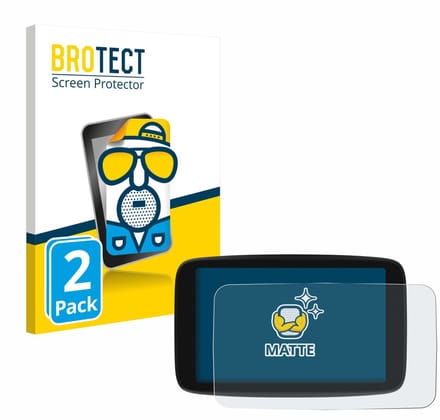 BROTECT - Screenprotector voor TomTom Go Navigator 7 (2e generatie) - Folie Beschermfolie matte 2 Stuks
