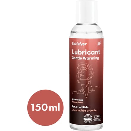 Satisfyer Women glijmiddel "Gentle Warming" | glijmiddel op waterbasis | compatibel met condoom | verwarmend | 150 ml