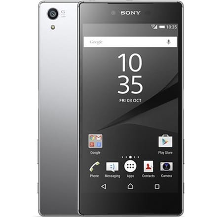 Gerenoveerde Sony Originele Sony Xperia Z5 Premium E6833 Dual SIM / E6853 Single SIM 3GB + 32GB Mobiele telefoon E6833 Simple Set zilver