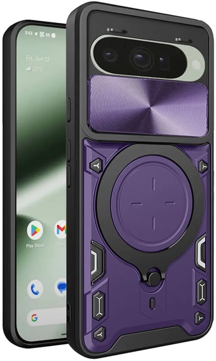 Hoesje geschikt voor Google Pixel 10 / 10 Pro - Techsuit CamGuard Pro Back Cover - Paars