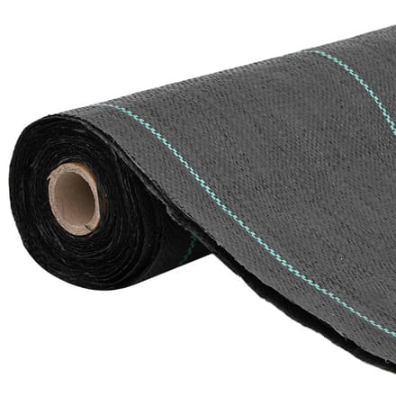 vidaXL - Onkruidmembraan - Zwart - 0,5x50 - m - PP
