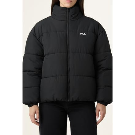 FILA Cimone Relaxed Puffer Jacket Black Taglia: S | Giacche invernali Outlet | Donna | Nero
