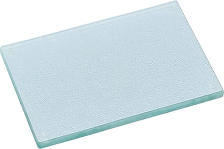 Zeller snijplank met siliconen voetjes - glas - 30 x 20 cm