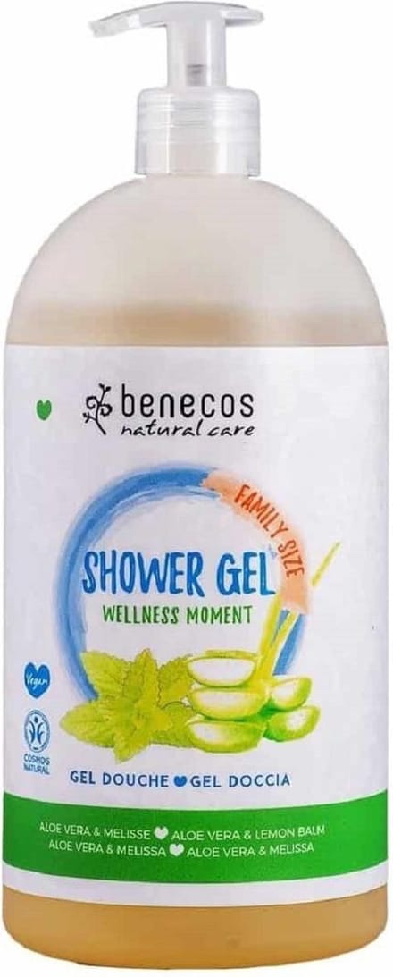 Benecos Douchegel Wellness Moment Vegan Gezin 950 Ml