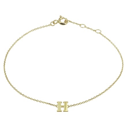 Armband Letter 16,5 - 17,5 - 18,5 Cm