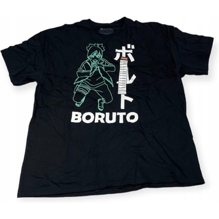 Koszulka T-shirt męski okrągły dekolt SPENCER'S BORUTO XL gray