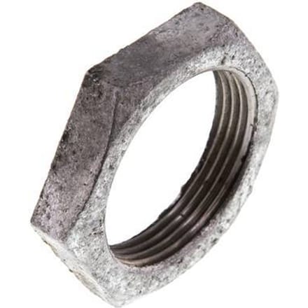 Connectiemoer Rp1 1/2'' Smeedbaar Gietijzer [2 Stuks]