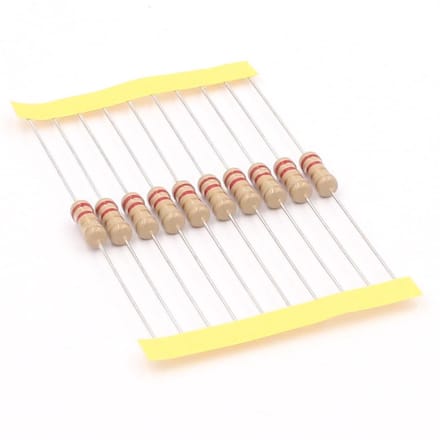 Weerstand 330 Ohm - Componenten Elektronica - Elektronica Projecten - 2 Watt Vermogen - 10 Stuks