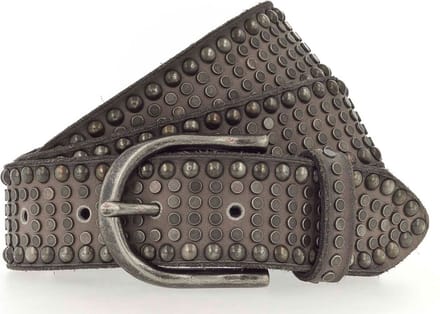 b.belt Leren Riem Reesa Leather Belt W100 Taupe Bruine