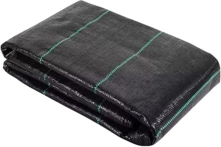 Extra Sterk Onkruiddoek 0,6 x 10 Meter - UV-Bestendig Bodemdoek voor Tuin en Grind