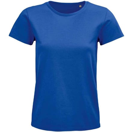 SOLS Dames/Dames Pioneer Organic T-shirt (Koningsblauw)