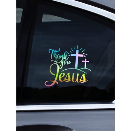 Slogan Grafische Autosticker one-size veelkleurig