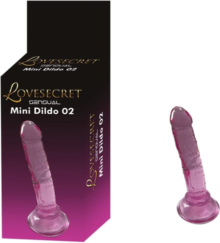 Lovesecret Sensual – LS31 – Mini Dildo 02 Pink – Realistische Mini Dildo met Zuignap