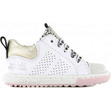 Meisjes Veterschoenen Shoesme Ef21s012-e Dot Beige - Maat 24