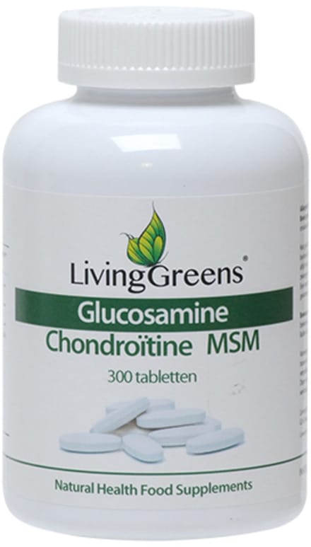Livinggreens Glucosamine chondroitine MSM 300 Tabletten