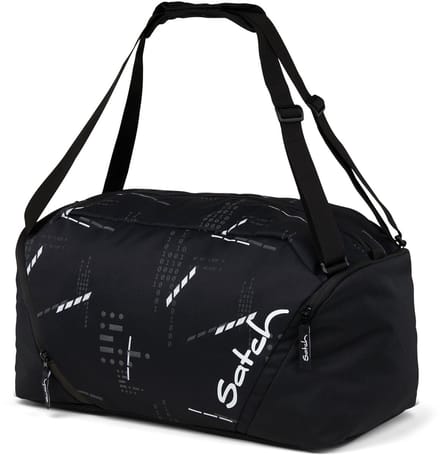 satch sporttas satch Ninja Matrix Sportbag Black zwart