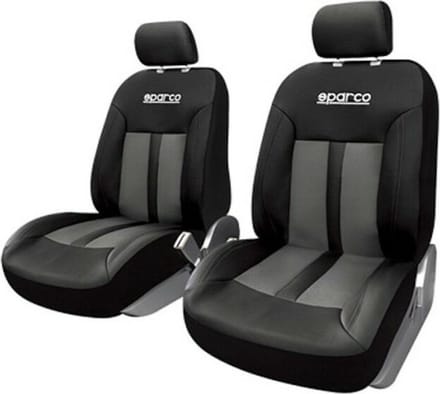 Stoelhoesset -SPARCO grijs