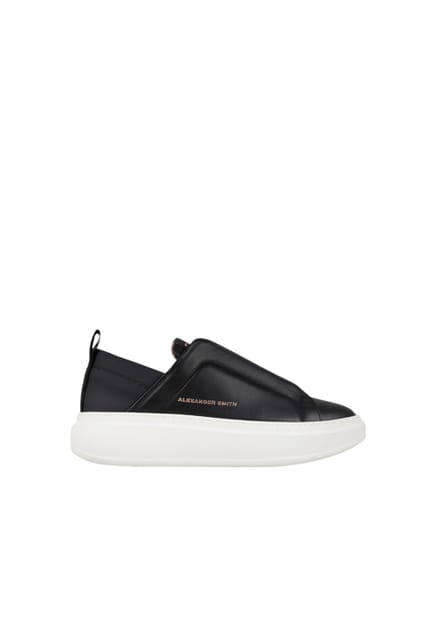 asbcwlw-0602-blk Alexander Smith Vrouwen leder zwart