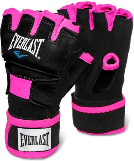 Everlast Evergel Handwraps, Black/pink S/M