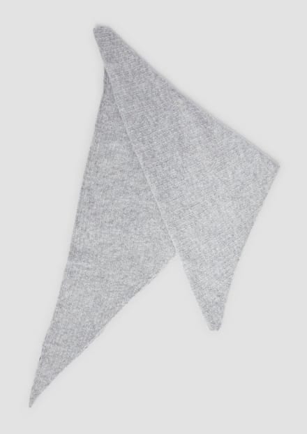 Driehoekige boucle sjaal dames s.Oliver