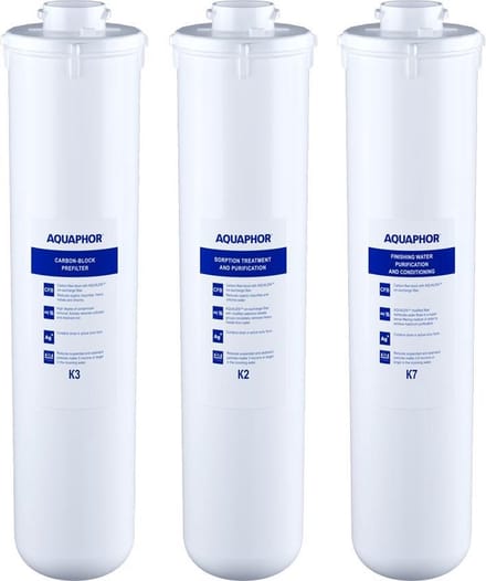 Set Aquaphor wisselpatronen voor Crystal (K3,K2,K7)