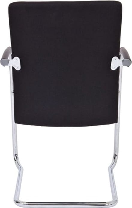 Workliving Vergaderstoel X1 - Comfort Slede Zwart