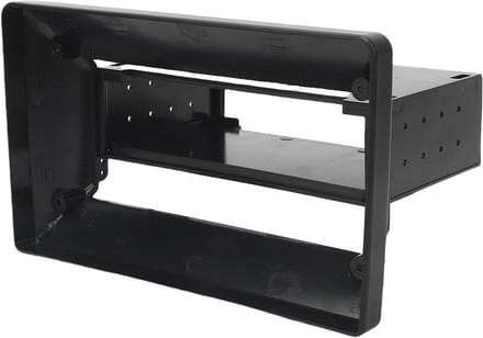 Autoradioframe - Dashboardkit - Auto-audio installatie - Universele 1 DIN - 9 inch frame - Zwart
