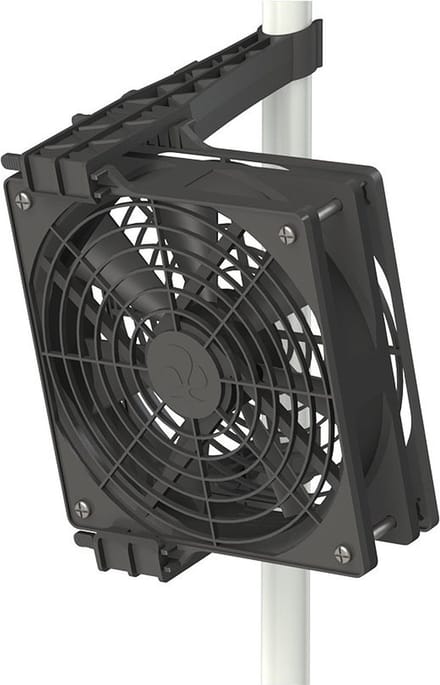 Secret Jardin MF120 Monkey Fan 24 volt 1.5 watt 12 cm - Ventilator - Clipventilator - Kweektent