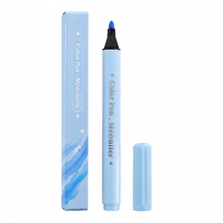 Aquarelstift voor kinderen - waterblauw - wasbare inkt - grote navulcapaciteit - basisverpakking