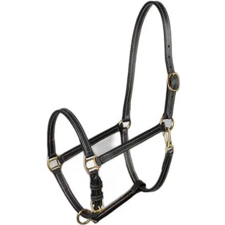 Horze Fremont Lederen Halster, Black,