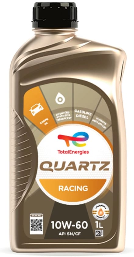 Total Quartz Racing 10w60 olie 1 liter