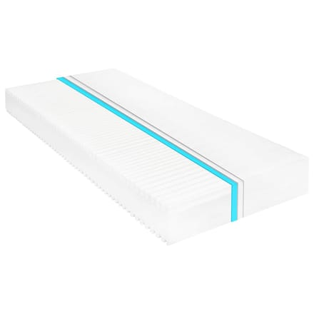 vidaXL - Matras - 7 - Zone - 16 - cm - PU-schuim - H2 - H3 - 80x200 - cm