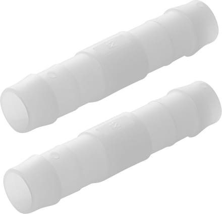 ProPlus Slangtule recht - Ø 12 mm - Duurzaam polypropyleen - 2 stuks
